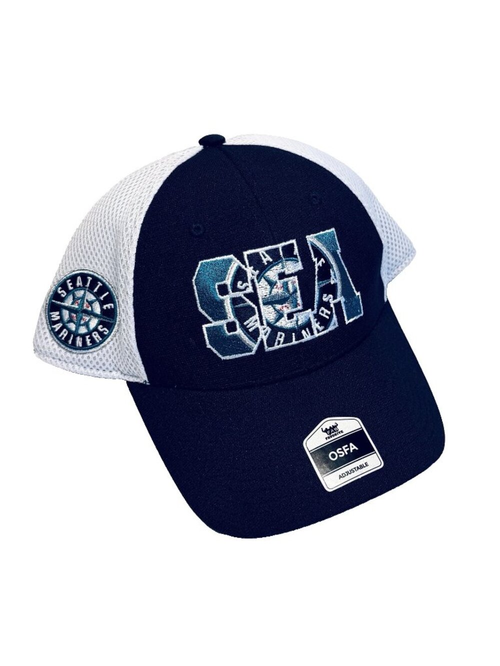 Seattle Mariners Embroidered Official Major League Baseball Back Mesh Cap Hat